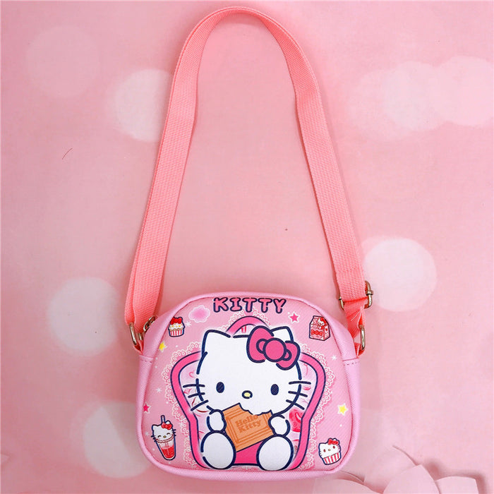 Wholesale PU Cartoon Double-sided Printing Messenger Bag JDC-SD-YaLL002