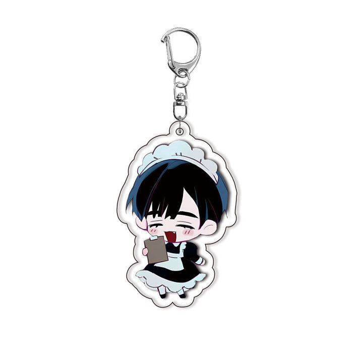 Wholesale Acrylic Double-Sided Keychain Anime Peripheral Creative Pendant