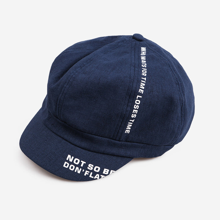 Wholesale Hat Beret Versatile Fashion Octagonal Hat Literary Newspaper Children's Hat Casual Painter Hat