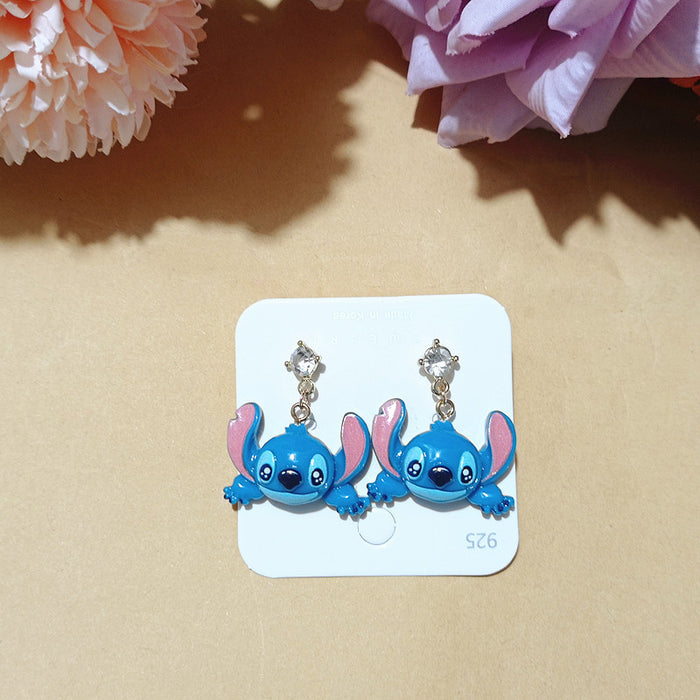 Wholesale Cute Resin Cartoon Earrings JDC-ES-Xiaox016