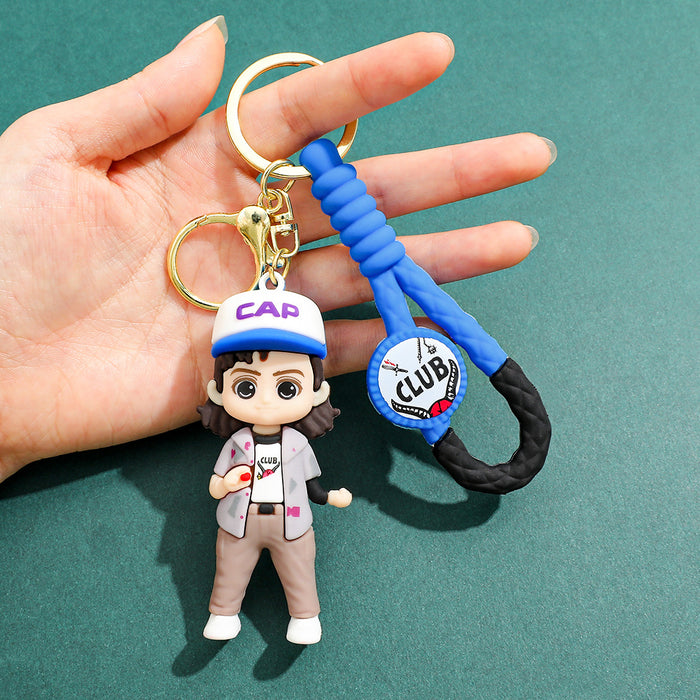 Wholesale Cartoon Creative Cute Silicone Keychain Pendant
