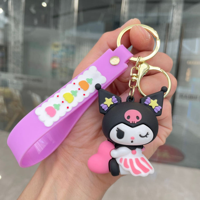 Wholesale Cartoon PVC Doll Keychain JDC-KC-YaoP008