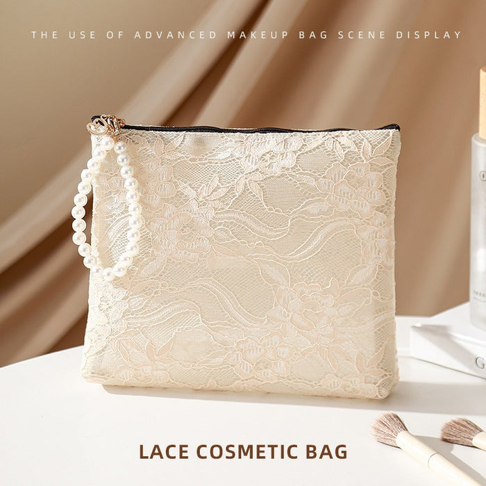 Wholesale Lace Design Makeup Bag Fashion Accessory For Travel Gift And Boutique Resale