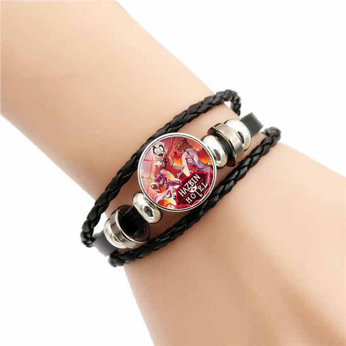 Wholesale Hazbin Hotel Bracelet Jewelry Wholesale Hell Inn Hazbin Hotel Hand Jewelry Girl Gift JDC-BT-JY004