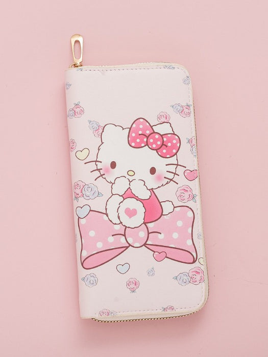 Wholesale Cute Zipper Texse Wallet