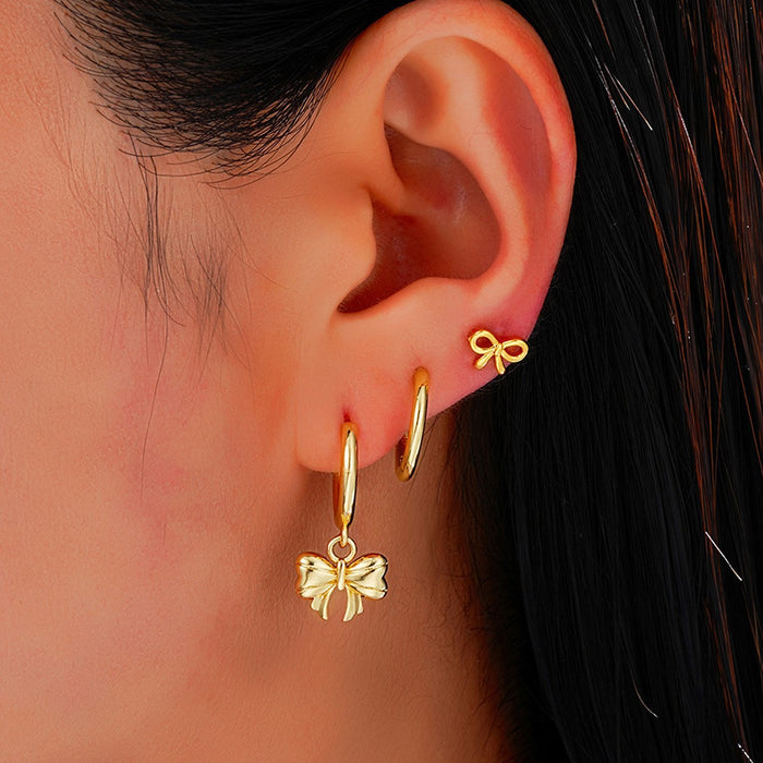Wholesale Geometric square copper ear clip set