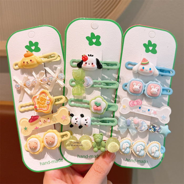 Wholesale Cute Cartoon Animal Hair Clips for Kids Gift Boutique Resale Hair Accessory for Girls