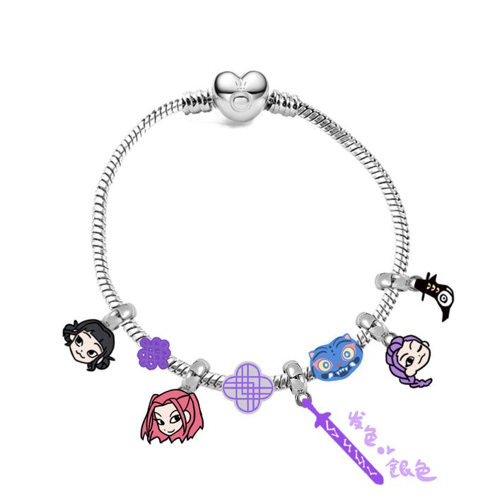Wholesale Cartoon Anime K-POP Beaded Bracelet