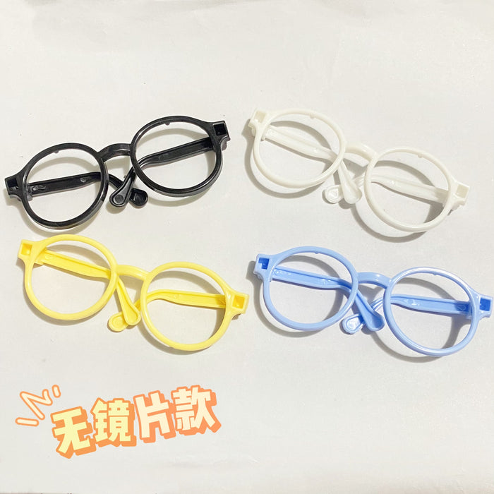Wholesale 20cm Cotton Doll Plush Doll Accessories Glasses  Doll Accessories