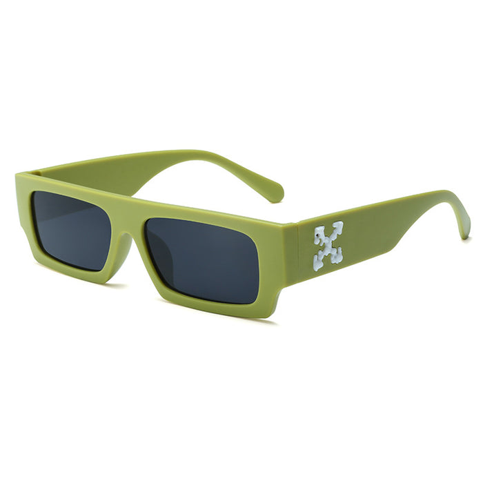 Wholesale New rectangular glasses, wide leg sunglasses, sunglasses