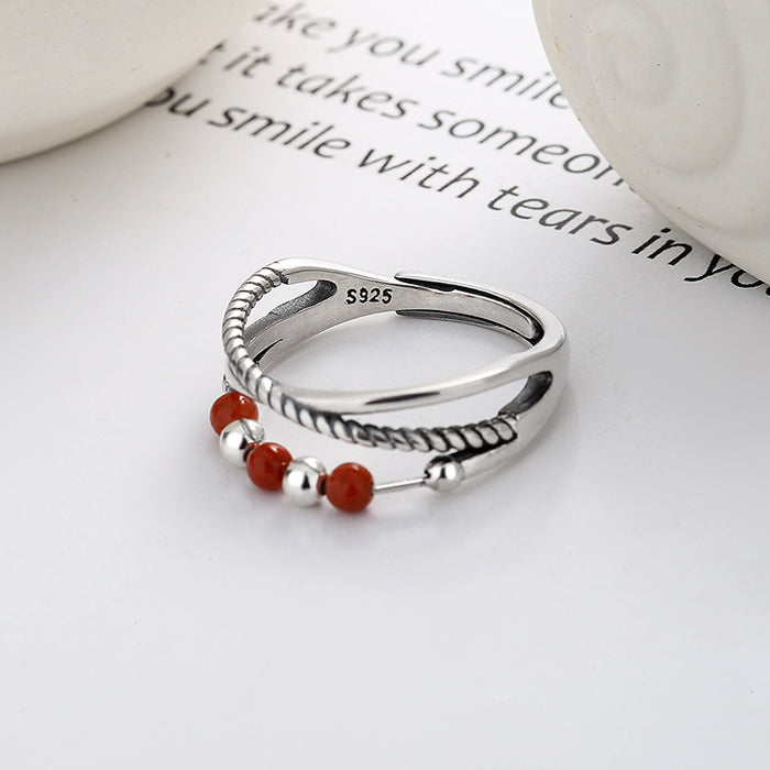 Wholesale Pure silver ring, personalized, fashionable and versatile ring