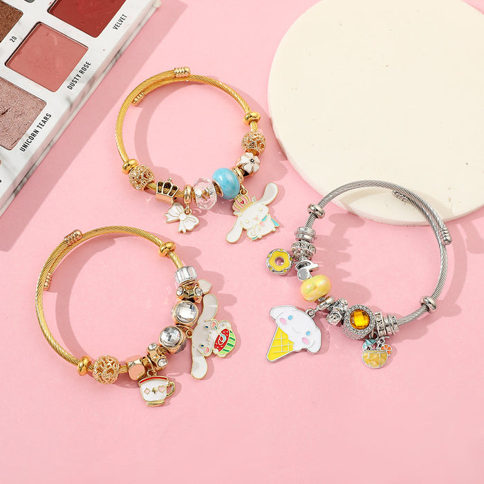 Wholesale DIY bead bracelet rhinestone