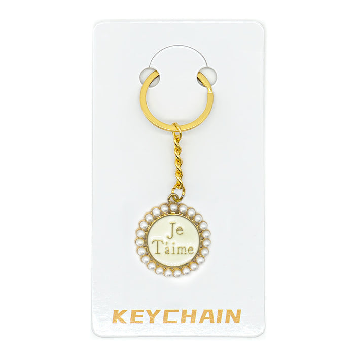 Wholesale Cartoon Christmas Metal Keychain Bag Charm Cute Holiday Gift Accessory