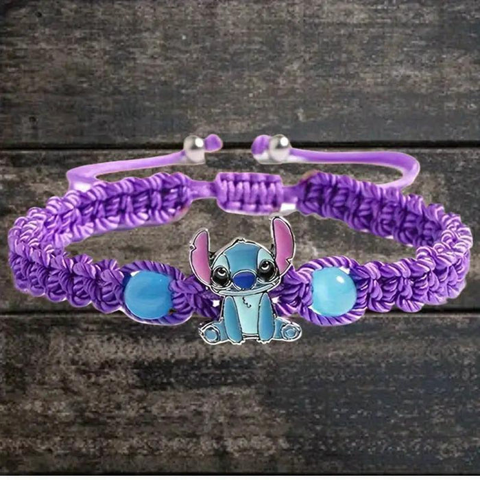 Wholesale Cute blue cartoon Miyuki bracelet