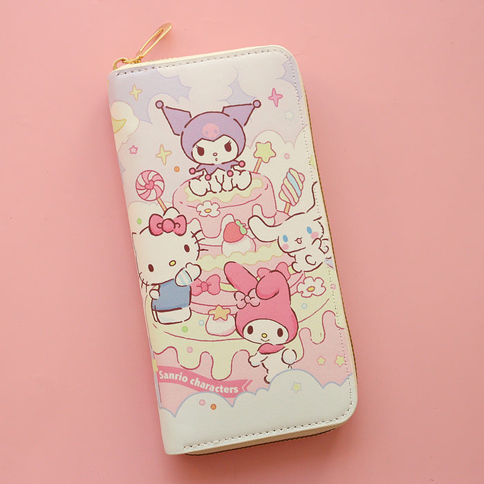 Wholesale Cute Cartoon Long Zipper Wallet JDC-WT-Jumei018