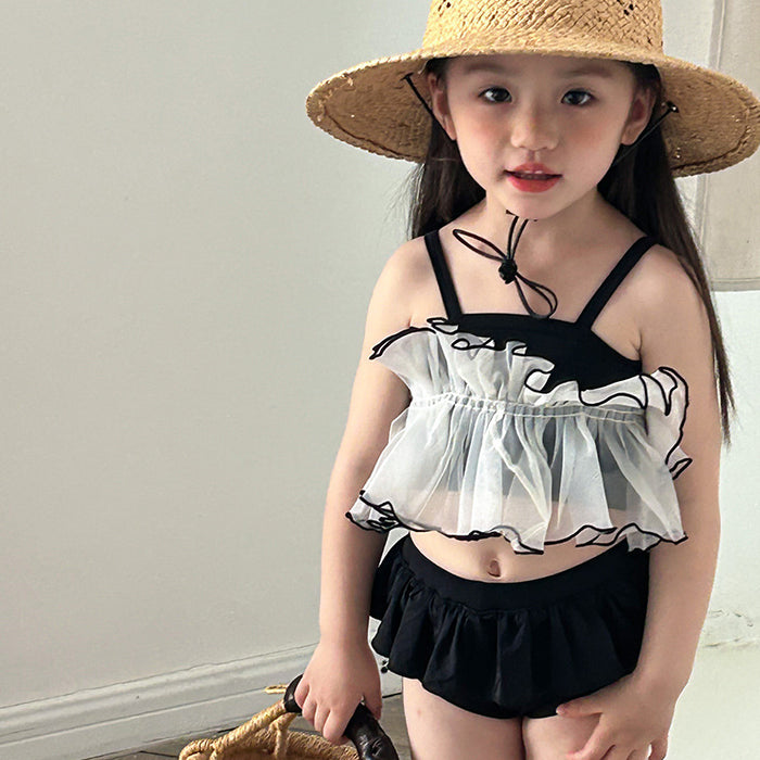 Wholesale One piece swimsuit, vacation quick drying suspender, cute one-piece swimsuit