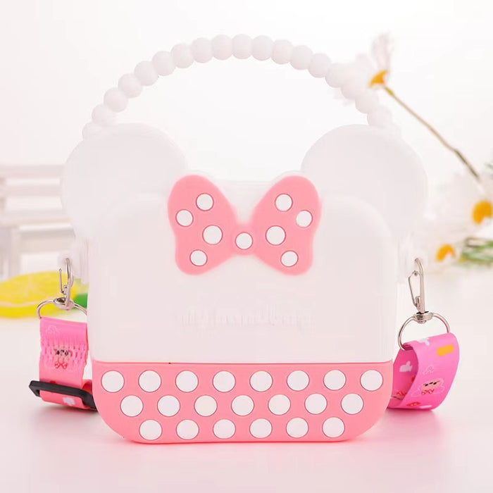 Wholesale Anime Cartoon Silicone Kids Handbag Crossbody Bag Trendy Gift Accessory