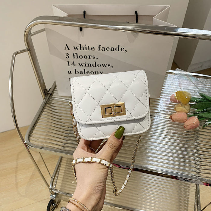 Wholesale Lingge chain bag versatile crossbody bag mini bag