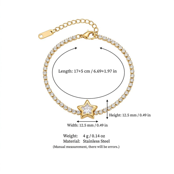 Wholesale Ocean Star Theme Bracelet Stainless Steel Chic Fashion Accessory For Gifting And Resale