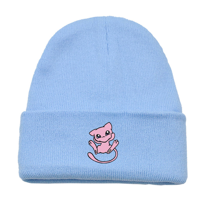 Wholesale Cartoon Embroidery Acrylic Wool Knitted Hat JDC-FH-HaiPu008