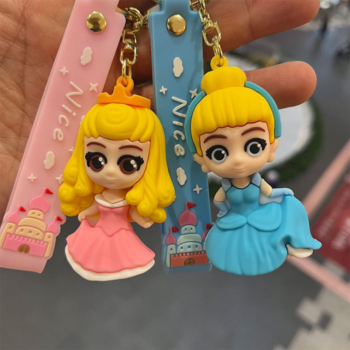 Wholesale PVC Cartoon Doll Keychain JDC-KC-XingS014