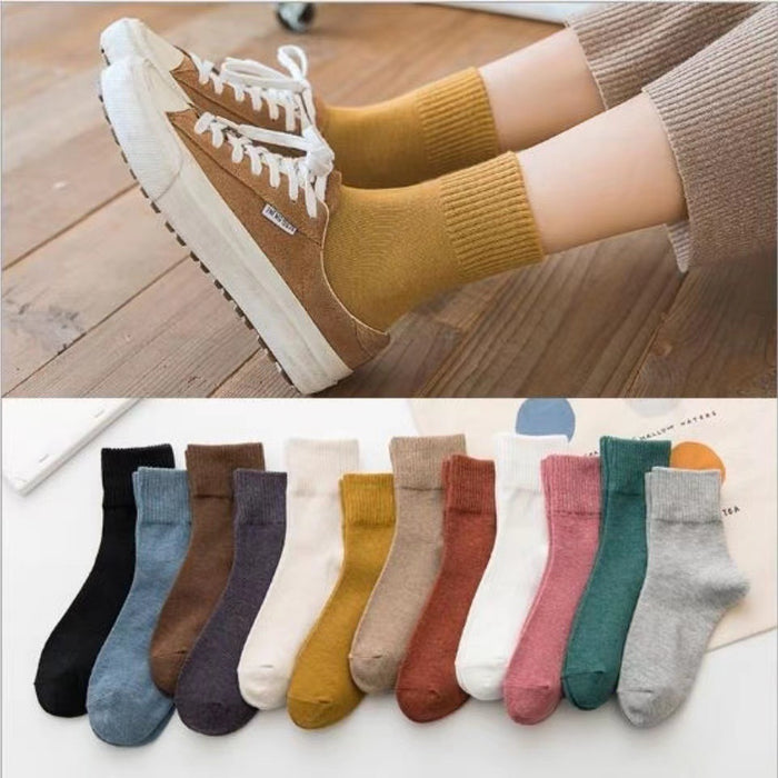 Wholesale Men's and women's mid length socks, sweat absorbing, trendy, breathable, basketball socks, sports long socks