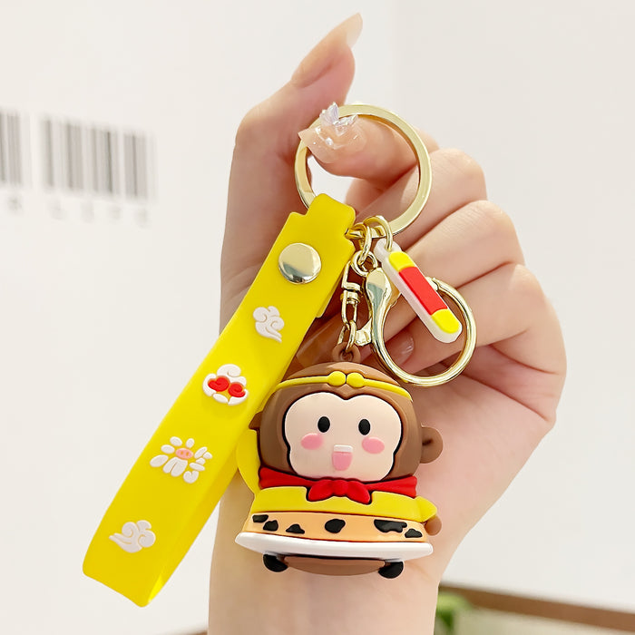 Wholesale PVC Cartoon Doll Keychain JDC-KC-MengXu001