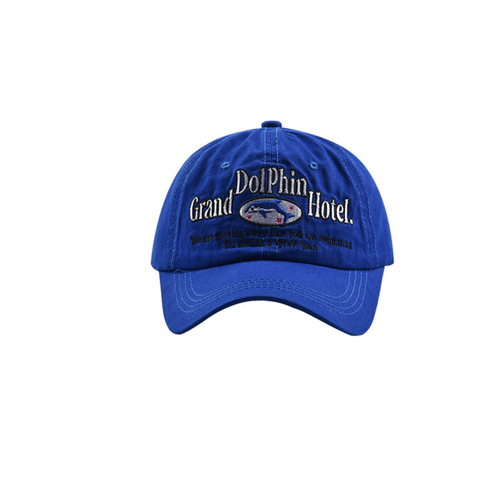 Wholesale Cotton Dolphin Letter Embroidery Baseball Cap JDC-FH-WenR030