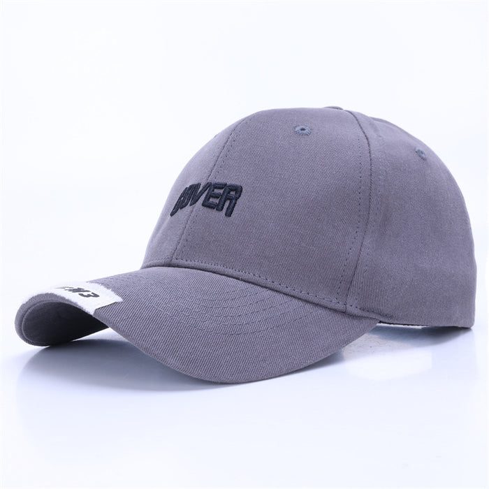 Wholesale Fashionable embroidered letter baseball cap, summer sun shading duckbill cap