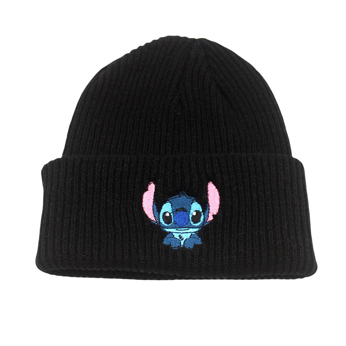 Wholesale Acrylic Cartoon Embroidery Knitted Hat JDC-FH-ZhiXie023