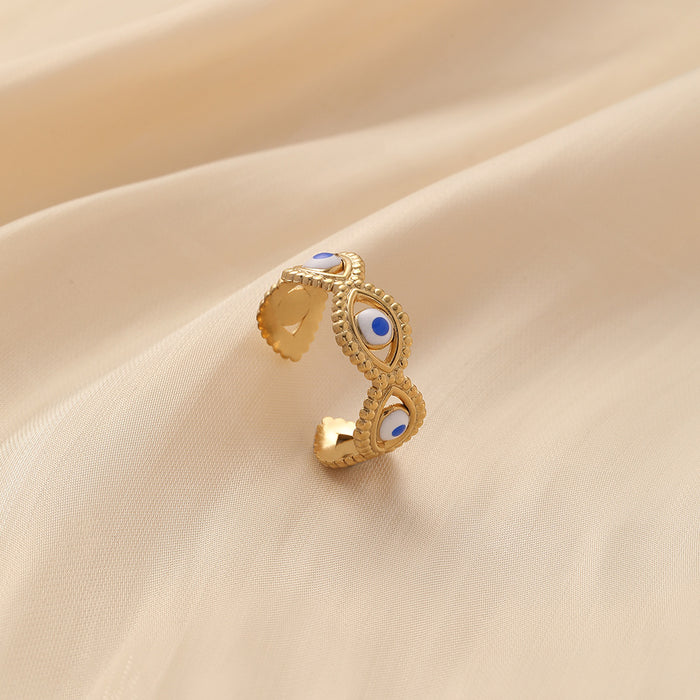 Wholesale Small niche design stainless steel drip ring, oil drip ring, personalized and fashionable titanium steel