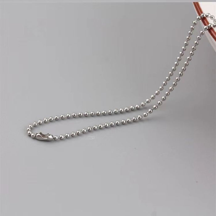 Wholesale Cross necklace for boys, titanium steel pendant for girls, stunning simplicity accessories