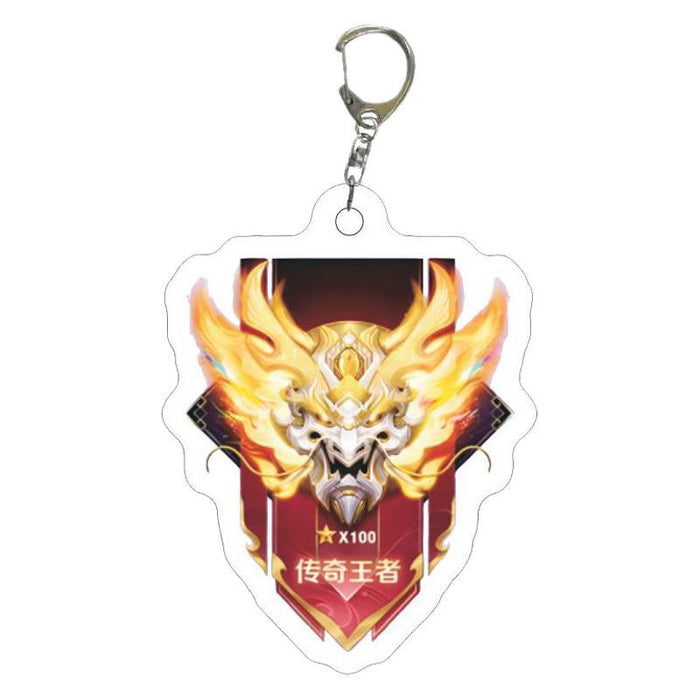 Wholesale Game-themed acrylic keychain accessory