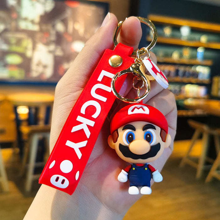 Wholesale PVC Cartoon Three-dimensional Keychain JDC-KC-TingM311