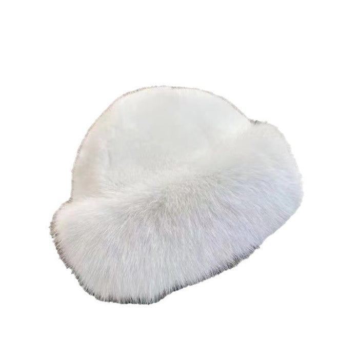 Wholesale autumn and winter thickened wool plush imitation mink warm ear protection all-match fashion windproof