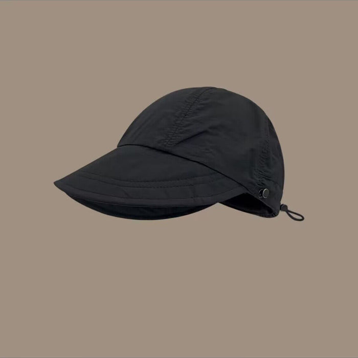 Wholesale Summer new horsetail sunscreen cap all-match breathable quick-drying cap empty sun fisherman hat