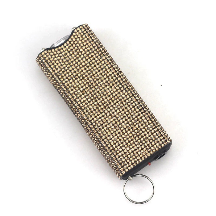 Wholesale Multifunctional Square Diamond Portable Tactical Flashlight Keychain Direct Charging
