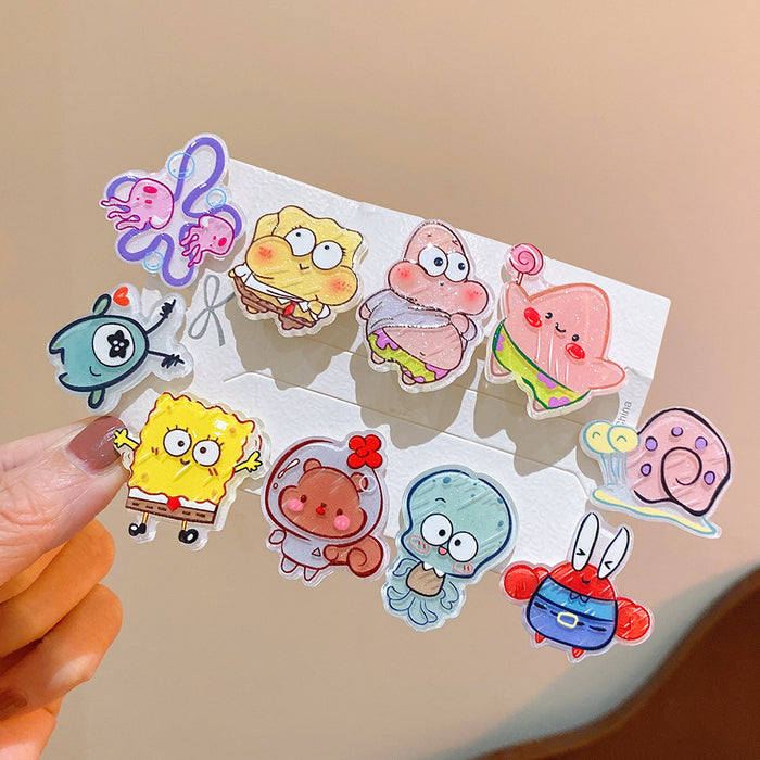 Wholesale Cute Cartoon Children's Hair Clips JDC-HC-HuiDi002