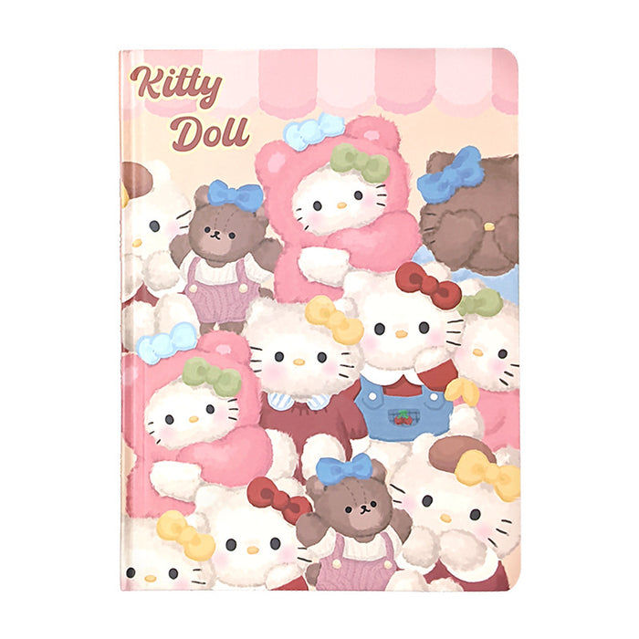 Wholesale Cute Oil Painting Cat hand-held notebook student notebook girl color page notebook