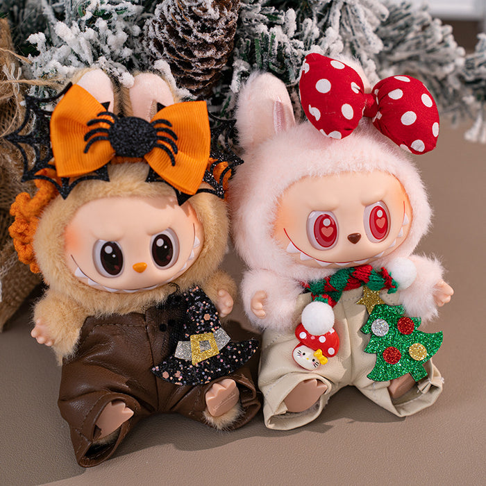 Wholesale  Christmas doll overalls replacement outfit