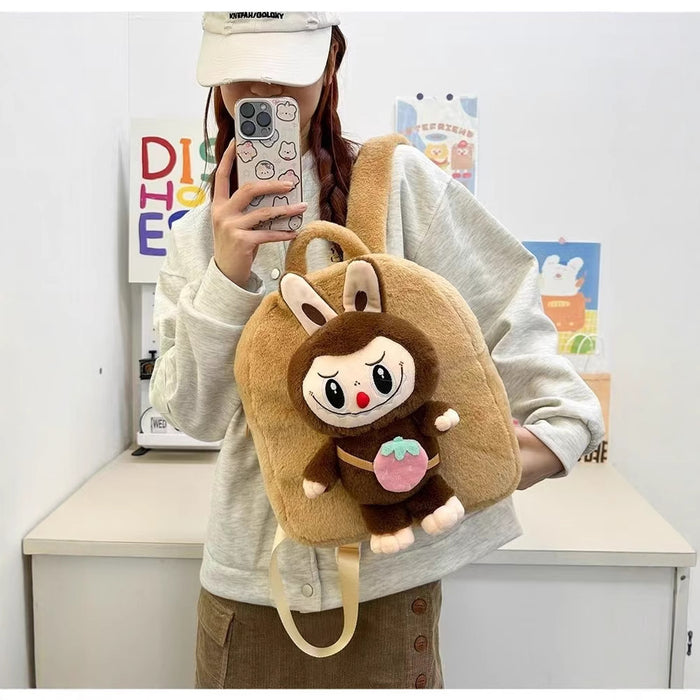 Wholesale Backpack Doll Plush Toy Backpack Cute Cartoon Surrounding Student Backpack