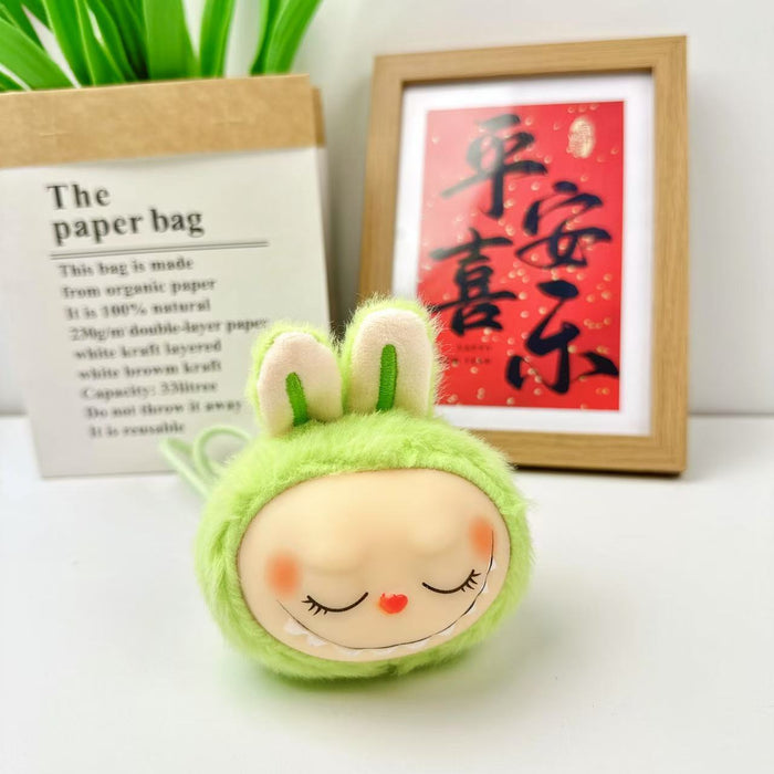 Wholesale Pendant Sitting Party Vinyl Plush Toy Doll Figurine cute cartoon