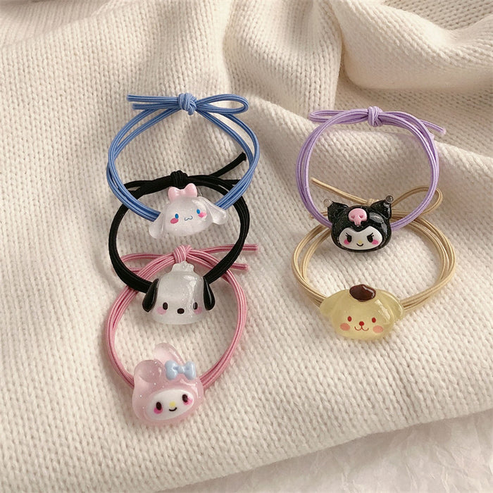 Wholesale Transparent Cartoon Resin Hair Band JDC-HS-QiY013