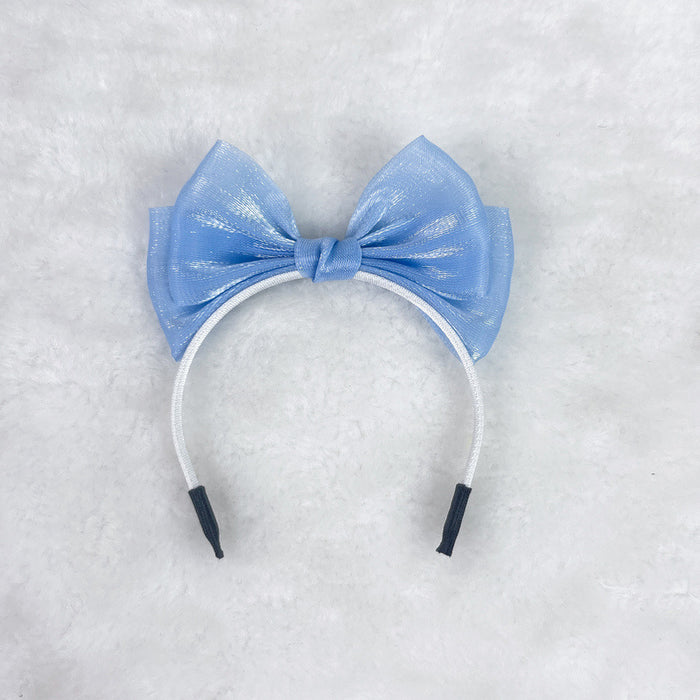 Wholesale Flowing yarn headband blind box doll clothes hair accessories