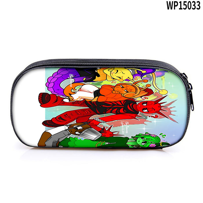 Wholesale Student Pencil Case Large Capacity Stationery Storage Bag Pencil Bag Oxford Material