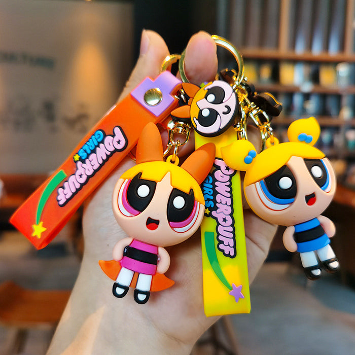 Wholesale Cartoon girls cute keychains