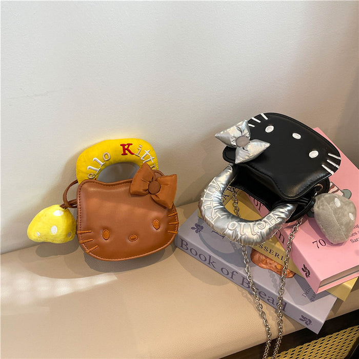 Wholesale Mini cute cartoon handbag with chain strap
