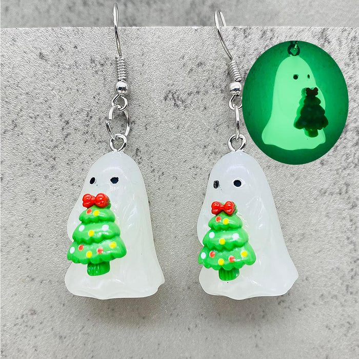 Wholesale  Earrings Ghost Pumpkin Corn Sugar Pendant Necklace  Christmas Jewelry