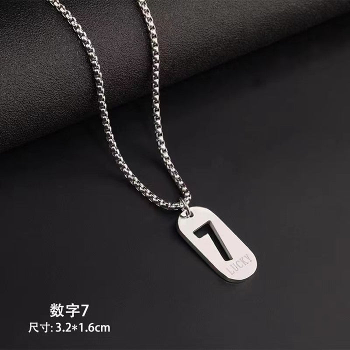 Wholesale Personalized Children's Stainless Steel Necklace JDC-NE-YSJZ008