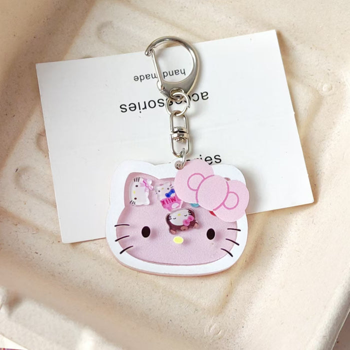 Wholesale Cartoon Cute High-value Keychain Acrylic Factory Bag Pendant Accessories Girlfriend Gift